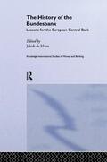 De Haan |  The History of the Bundesbank | Buch |  Sack Fachmedien