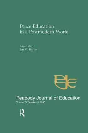 Harris | Peace Education in a Postmodern World | Buch | 978-1-138-86687-4 | www.sack.de