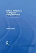 Bristow |  Critical Reflections on Regional Competitiveness | Buch |  Sack Fachmedien