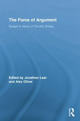 Lear / Oliver | The Force of Argument | Buch | 978-1-138-86849-6 | sack.de