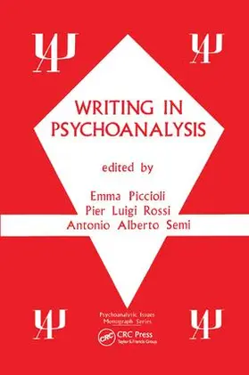 Piccioli / Rossi |  Writing in Psychoanalysis | Buch |  Sack Fachmedien