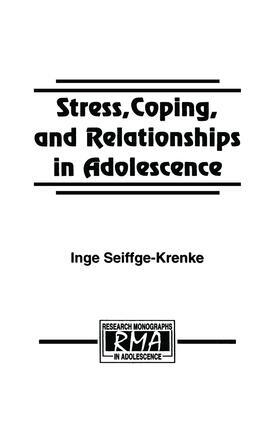 Seiffge-Krenke | Stress, Coping, and Relationships in Adolescence | Buch | 978-1-138-87330-8 | sack.de