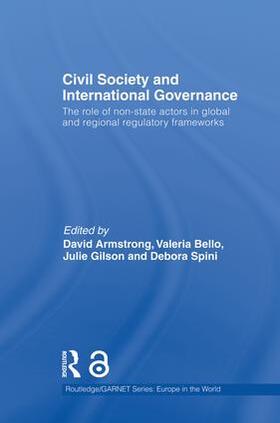 Armstrong / Bello | Civil Society and International Governance | Buch | 978-1-138-87426-8 | sack.de