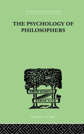 Herzberg |  The Psychology Of Philosophers | Buch |  Sack Fachmedien