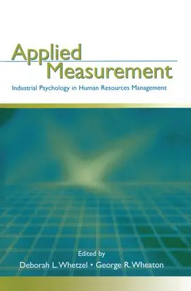 Whetzel / Wheaton |  Applied Measurement | Buch |  Sack Fachmedien