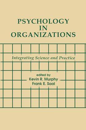 Murphy / Saal | Psychology in Organizations | Buch | 978-1-138-87605-7 | sack.de