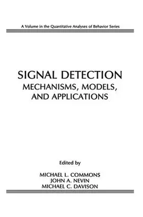 Commons / Nevin / Davison |  Signal Detection | Buch |  Sack Fachmedien