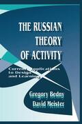 Bedny / Meister |  The Russian Theory of Activity | Buch |  Sack Fachmedien
