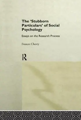 Cherry |  Stubborn Particulars of Social Psychology | Buch |  Sack Fachmedien