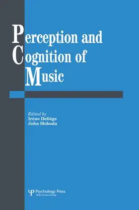 Deliege / Sloboda |  Perception And Cognition Of Music | Buch |  Sack Fachmedien