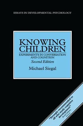 Siegal |  Knowing Children | Buch |  Sack Fachmedien