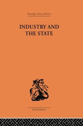 Florence |  Industry and the State | Buch |  Sack Fachmedien