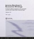 Stark |  Jeremy Bentham's Economic Writings | Buch |  Sack Fachmedien