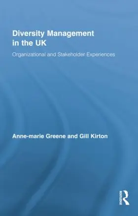 Greene / Kirton |  Diversity Management in the UK | Buch |  Sack Fachmedien