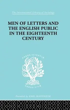Beljame |  Men of Letters and the English Public in the 18th Century | Buch |  Sack Fachmedien