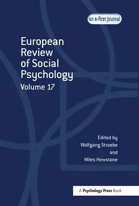 Stroebe / Hewstone |  European Review of Social Psychology | Buch |  Sack Fachmedien