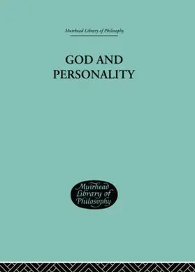 Webb | God and Personality | Buch | 978-1-138-88431-1 | www.sack.de