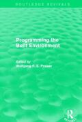 Preiser |  Programming the Built Environment | Buch |  Sack Fachmedien