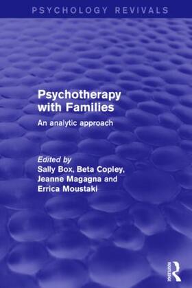 Box / Copley / Magagna |  Psychotherapy with Families | Buch |  Sack Fachmedien