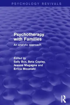 Box / Copley / Magagna | Psychotherapy with Families | Buch | 978-1-138-88792-3 | www.sack.de