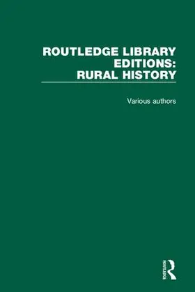 Various |  Routledge Library Editions: Rural History | Buch |  Sack Fachmedien