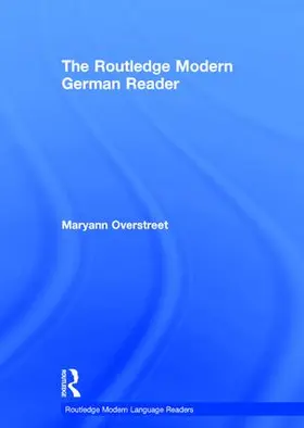 Overstreet |  The Routledge Modern German Reader | Buch |  Sack Fachmedien