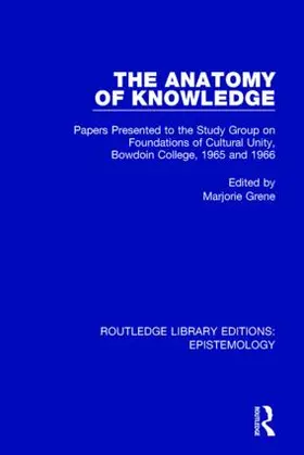 Grene |  The Anatomy of Knowledge | Buch |  Sack Fachmedien