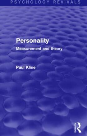 Kline | Personality (Psychology Revivals) | Buch | 978-1-138-90508-5 | sack.de