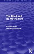 Bousfield |  The Mind and its Mechanism | Buch |  Sack Fachmedien