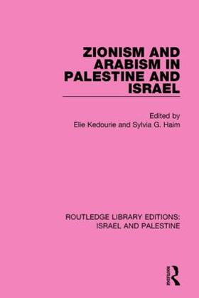 Kedourie / Haim |  Zionism and Arabism in Palestine and Israel | Buch |  Sack Fachmedien
