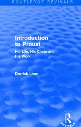 Leon | Introduction to Proust | Buch | 978-1-138-90802-4 | www.sack.de