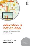 Poritz / Rees |  Education Is Not an App | Buch |  Sack Fachmedien