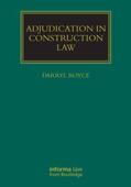 Royce |  Adjudication in Construction Law | Buch |  Sack Fachmedien