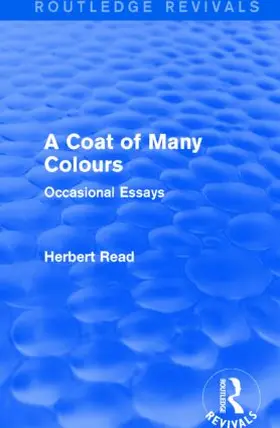 Read |  A Coat of Many Colours (Routledge Revivals) | Buch |  Sack Fachmedien