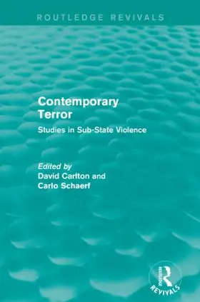 Carlton / Schaerf | Contemporary Terror | Buch | 978-1-138-91665-4 | www.sack.de