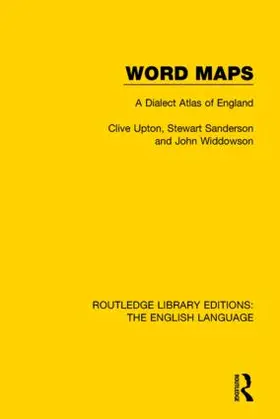 Upton / Sanderson / Widdowson |  Word Maps | Buch |  Sack Fachmedien