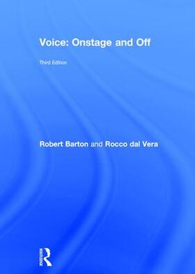Barton / dal Vera |  Voice: Onstage and Off | Buch |  Sack Fachmedien