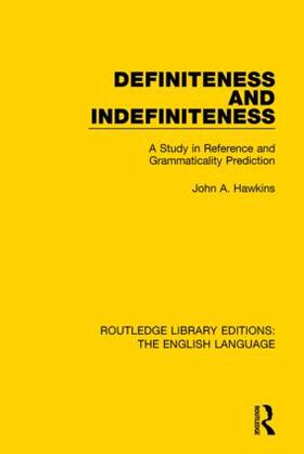 Hawkins | Definiteness and Indefiniteness | Buch | 978-1-138-91930-3 | sack.de