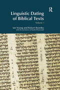 Rezetko / Young |  Linguistic Dating of Biblical Texts: Vol 1 | Buch |  Sack Fachmedien
