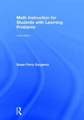 Gurganus |  Math Instruction for Students with Learning Problems | Buch |  Sack Fachmedien