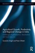 Singh / Chhetri |  Agricultural Growth, Productivity and Regional Change in India | Buch |  Sack Fachmedien