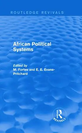 Fortes / Evans-Pritchard |  African Political Systems | Buch |  Sack Fachmedien