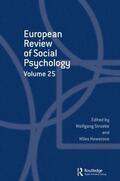 Hewstone / Stroebe |  European Review of Social Psychology: Volume 25 | Buch |  Sack Fachmedien