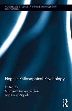 Herrmann-Sinai / Ziglioli |  Hegel's Philosophical Psychology | Buch |  Sack Fachmedien