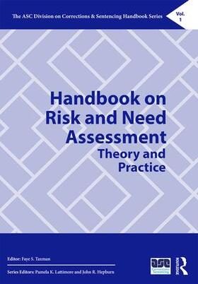 Taxman |  Handbook on Risk and Need Assessment | Buch |  Sack Fachmedien
