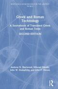 Sherwood / Nikolic / Humphrey |  Greek and Roman Technology | Buch |  Sack Fachmedien