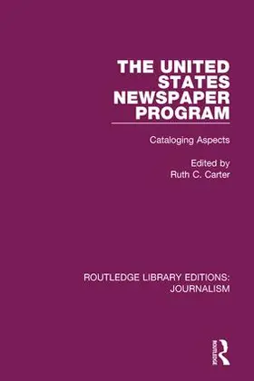 Carter |  The United States Newspaper Program | Buch |  Sack Fachmedien