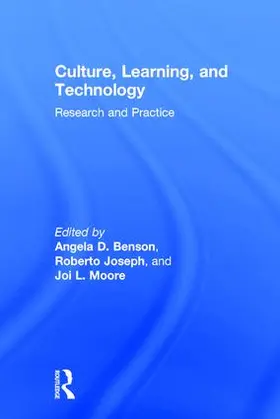 Benson / Joseph / Moore |  Culture, Learning, and Technology | Buch |  Sack Fachmedien