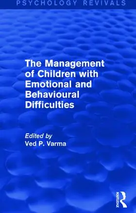 Varma |  The Management of Children with Emotional and Behavioural Difficulties | Buch |  Sack Fachmedien