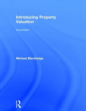 Blackledge | Introducing Property Valuation | Buch | 978-1-138-92994-4 | sack.de
